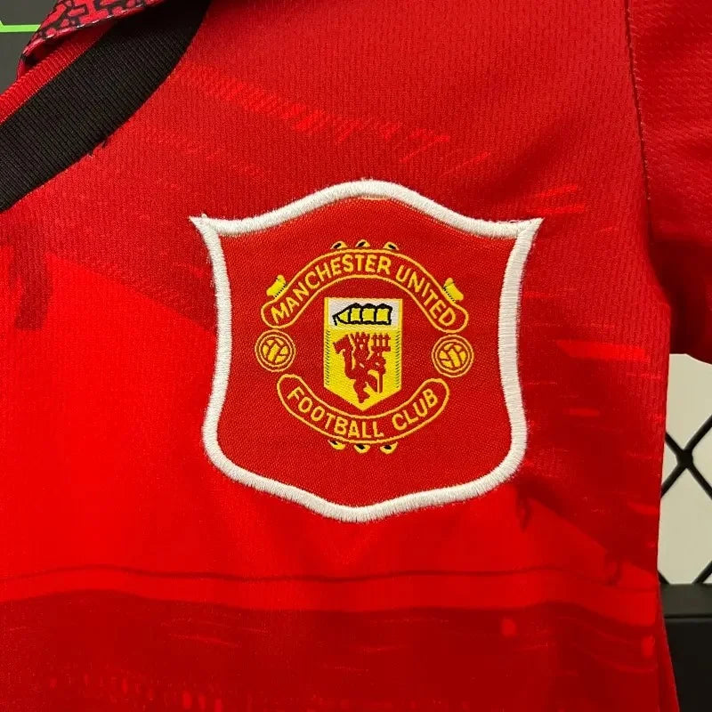 1994/1996 Retro Kids Size Manchester United Home Football Shirt 1:1 Thai Quality