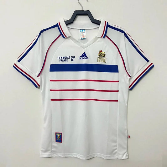 1998 Retro France Away Football Shirt