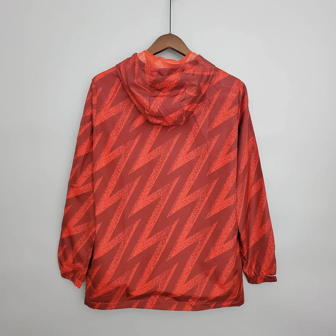 2021/2022 Manchester United Jersey Windbreaker Red