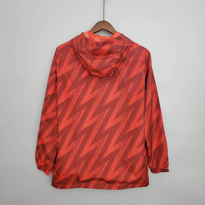 2021/2022 Manchester United Jersey Windbreaker Red