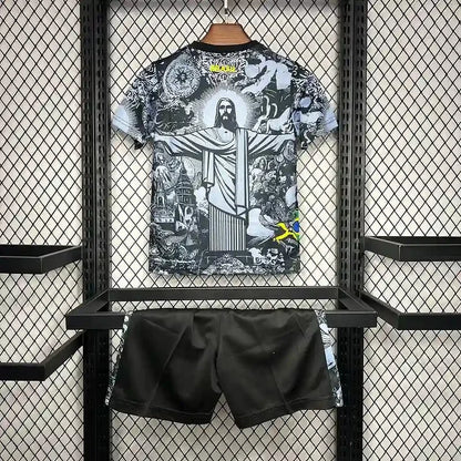 2024 Kids Size Brazil Special Edition Goddess Soccer Jersey 1:1 Thai Quality