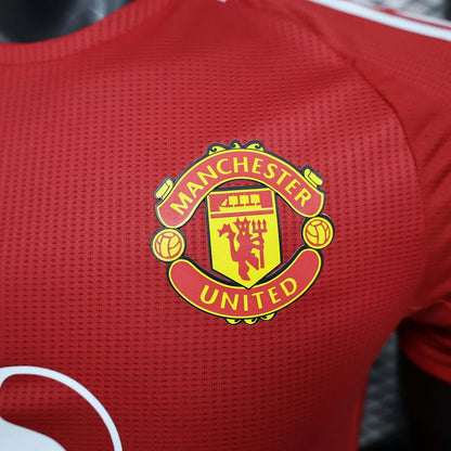 2024/2025 Player Version Manchester United Home Football Shirt  1:1 Thai Quality