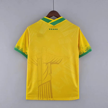 2022 Brazil Classic Soccer Jersey Yellow