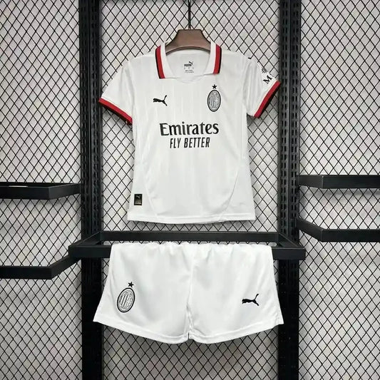 2024/2025 Kids Size AC Milan Away Soccer Jersey 1:1 Thai Quality