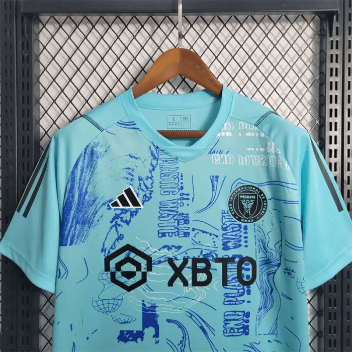 2023/2024 Inter Miami Training Wear blue Soccer Jersey 1:1 Thai Quality