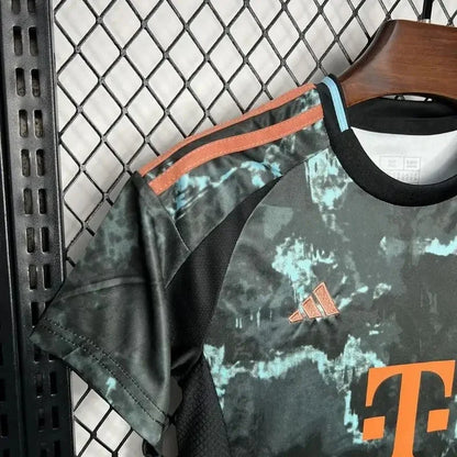 2024/2025 Kids Size Bayern Munich Away Football Jersey 1:1 Thai Quality