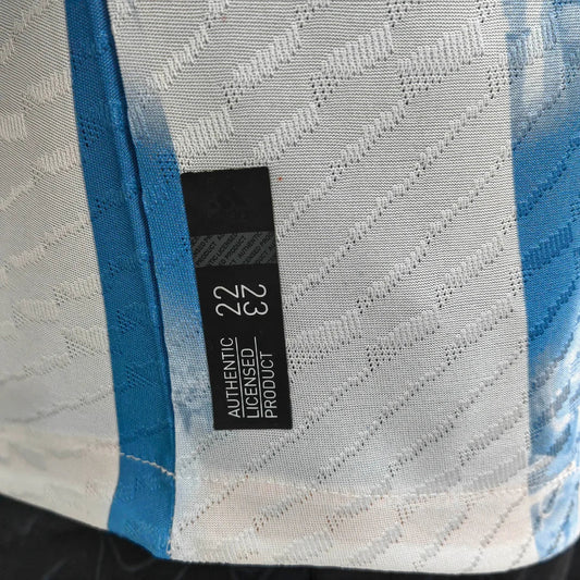 Camisa comemorativa da edição comemorativa do campeão argentino da versão jogador 2022