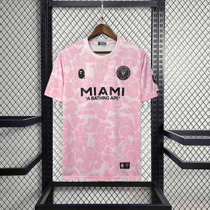 2023/2024 Inter Miami x Bape Camo Soccer Jersey 1:1 Thai Quality