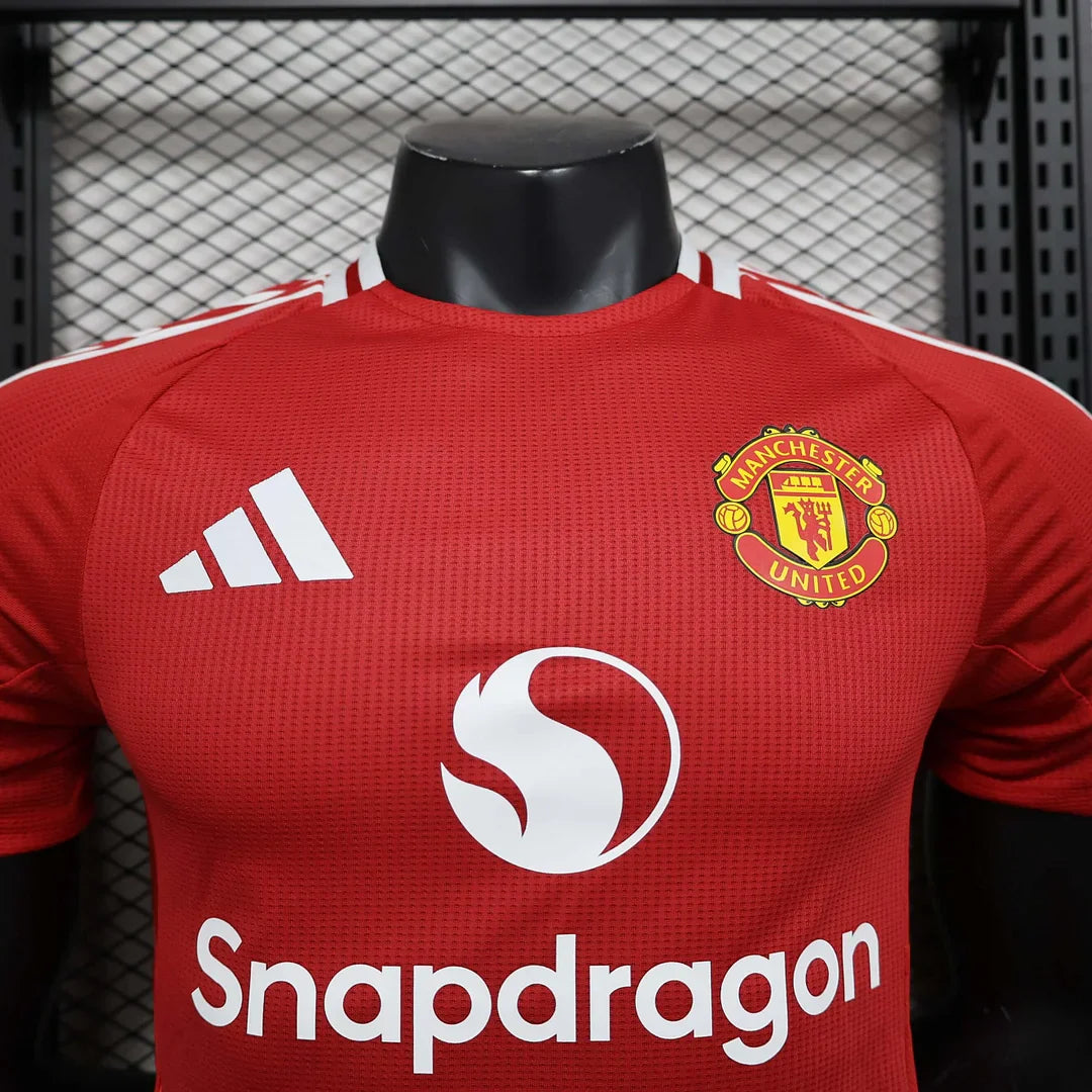 2024/2025 Player Version Manchester United Home Football Shirt  1:1 Thai Quality