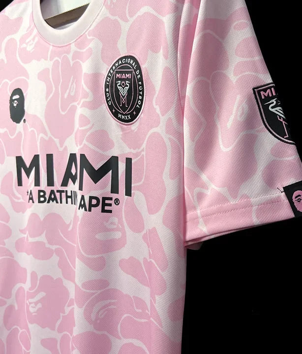2023/2024 Inter Miami x Bape Camo Soccer Jersey 1:1 Thai Quality
