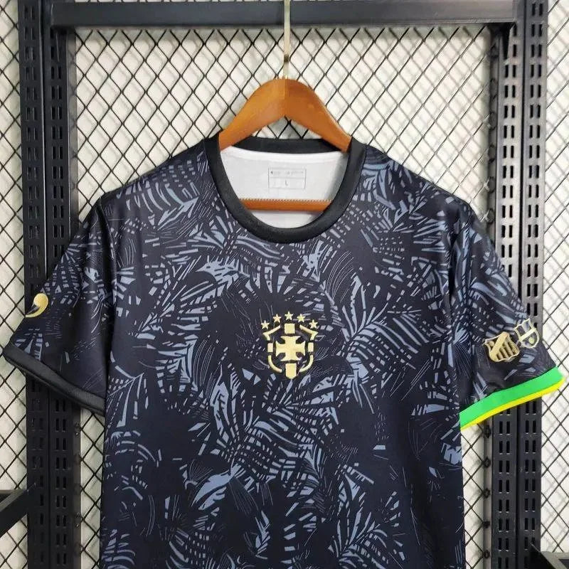 2023 Brazil Special Edition Black Soccer Jersey