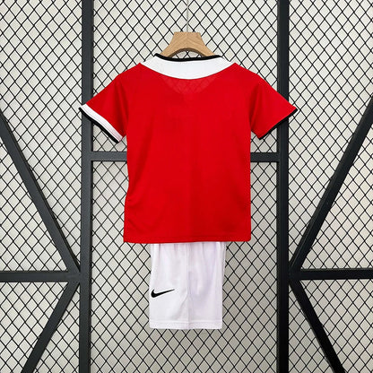 2004/2006 Retro Kids Size Manchester United Home Football Shirt 1:1 Thai Quality