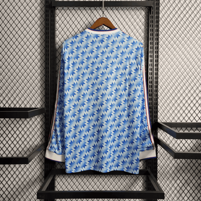 1990/1992 Retro Long Sleeve Manchester United Away Football Shirt 1:1 Thai Quality