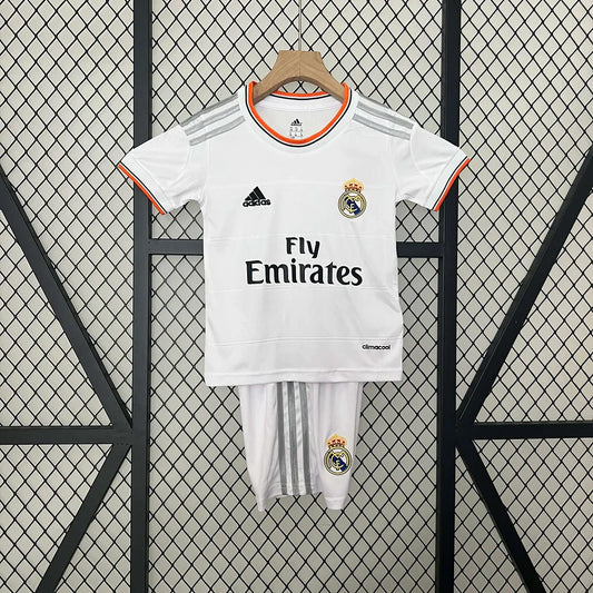 2013/2014 Retro Kids Size Real Madrid Home Soccer Jersey 1:1 Thai Quality