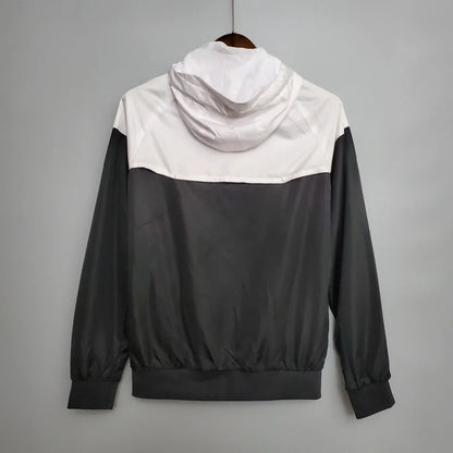 Psg Paris Saint-Germain Windbreaker Classic Style Black-White