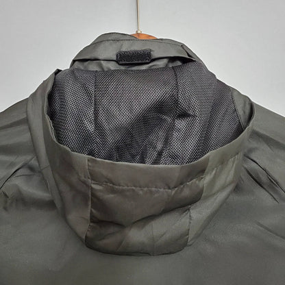 2021 Manchester United Jersey Windbreaker Black(White-Red Edge)