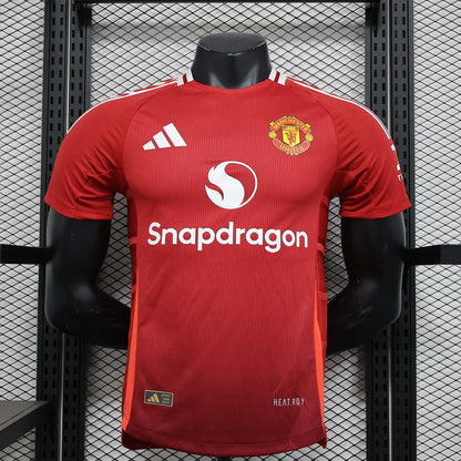2024/2025 Player Version Manchester United Home Football Shirt  1:1 Thai Quality
